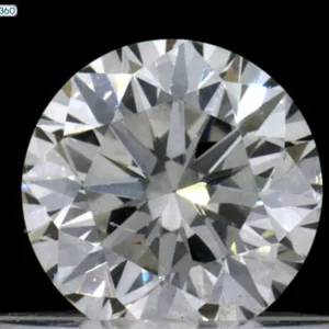 0.46 Carat Round H SI1 Natural Diamond
