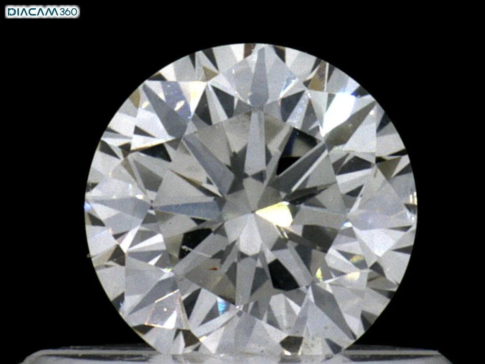 0.46 Carat Round H SI1 Natural Diamond 1 0.46 Carat Round H SI1 Natural Diamond