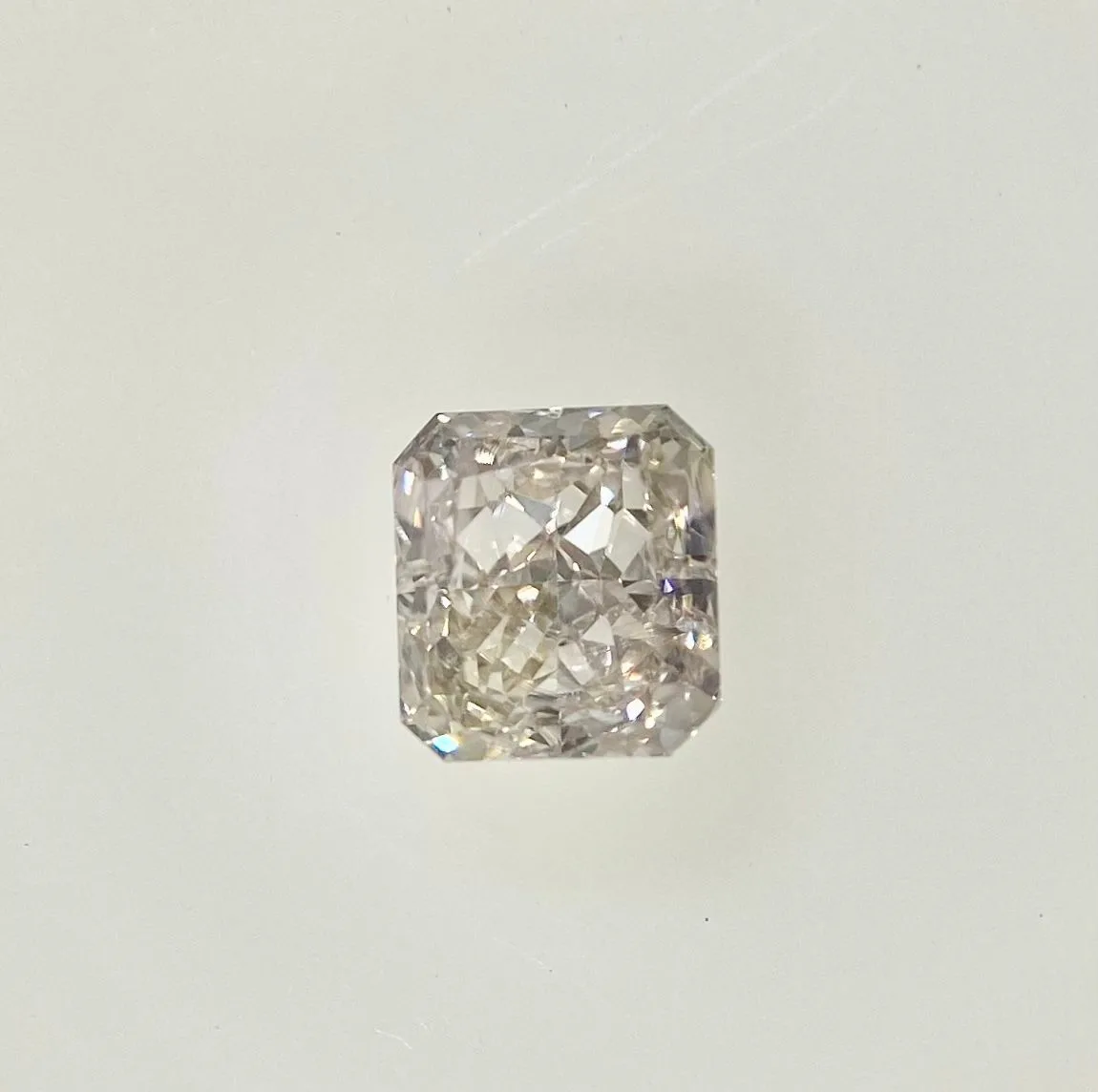 0.5 Carat Radiant Fancy Light Brown SI1 Natural Diamond 1 0.5 Carat Radiant Fancy Light Brown SI1 Natural Diamond