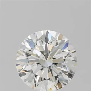 2.02 Carat Round J SI2 Natural Diamond