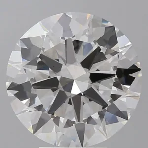 5.59 Carat Round E VVS2 Lab Diamond