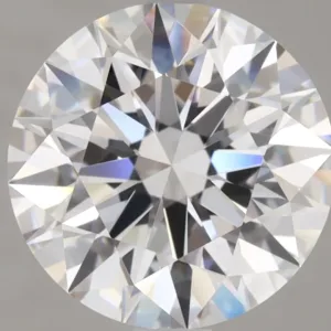 3.11 Carat D VVS2 ROUND Diamond
