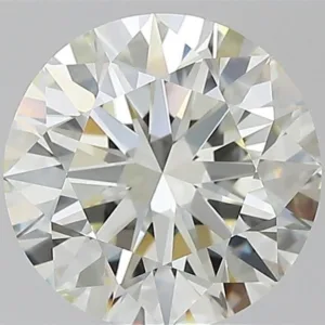 3.03 Carat Round L VVS1 Natural Diamond