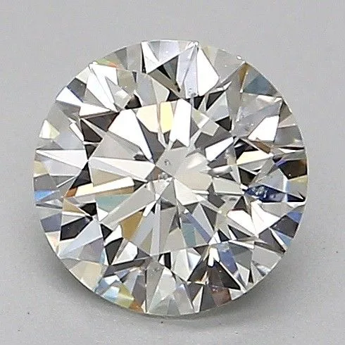 1.08 Carat Round H SI1 Natural Diamond 1 1.08 Carat Round H SI1 Natural Diamond