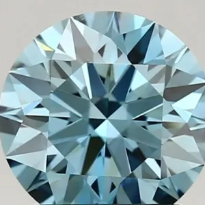 1.43 Carat Fancy Vivid Blue VS1 ROUND Lab Diamond
