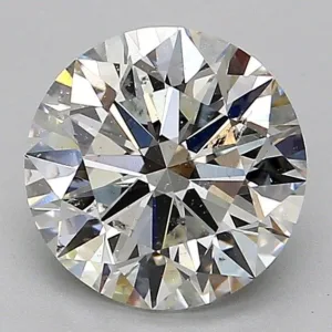 2.01 Carat Round H SI2 Natural Diamond