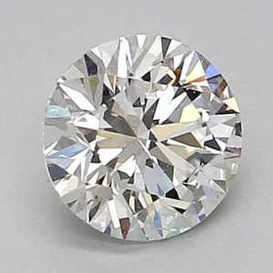 0.72 Carat Round H SI1 Natural Diamond