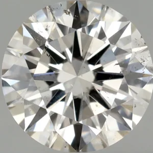 0.57 Carat Round J SI2 Natural Diamond