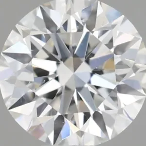 0.37 Carat Round H SI1 Natural Diamond