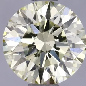 1.02 Carat Round Fancy Yellow VS2 Lab Diamond
