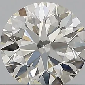0.3 Carat Round J VVS2 Natural Diamond