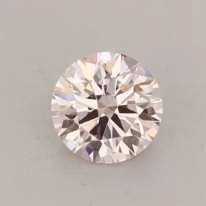 0.55 Carat Round Fancy Pink VS2 Lab Diamond