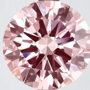 2.5 Carat Fancy Vivid Pink VS1 ROUND Lab Diamond