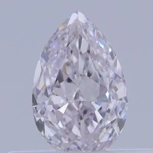 0.3 Carat Pear Very Light Pink VS2 Natural Diamond