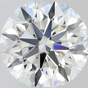 0.43 Carat Round H VVS1 Natural Diamond