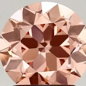 1.76 Carat Fancy Vivid Pink VVS2 ROUND Lab Diamond