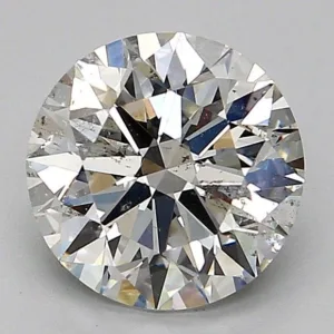 2.02 Carat Round H SI2 Natural Diamond