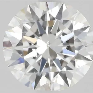 0.7 Carat Round F SI2 Natural Diamond
