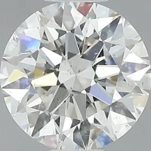 0.6 Carat Round H SI2 Natural Diamond