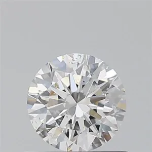 0.52 Carat Round E SI2 Natural Diamond