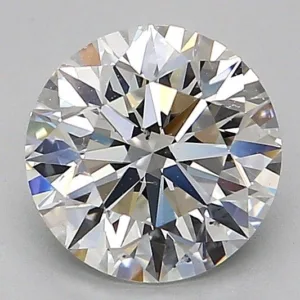 1.7 Carat Round F SI1 Natural Diamond