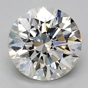1.72 Carat Round H SI2 Natural Diamond