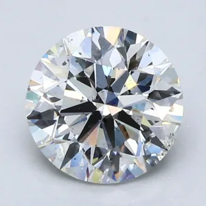 1.7 Carat Round F SI2 Natural Diamond