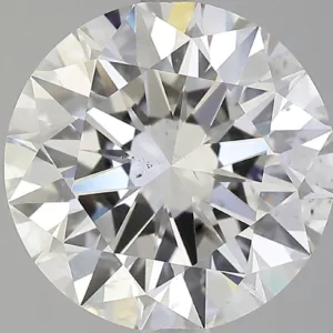 5.2 Carat Round H SI2 Natural Diamond