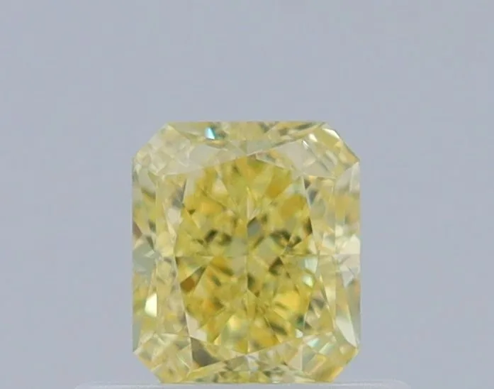 0.5 Carat Radiant Fancy Yellow VS1 Natural Diamond 1 0.5 Carat Radiant Fancy Yellow VS1 Natural Diamond
