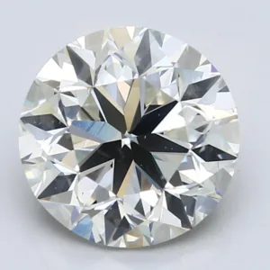 3.7 Carat Round J SI1 Natural Diamond