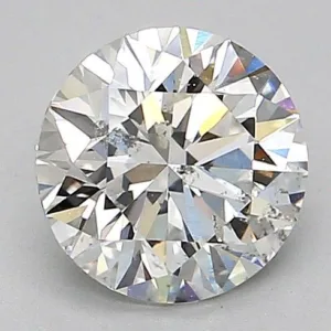 1.21 Carat Round H SI2 Natural Diamond