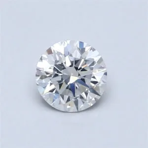 0.57 Carat Round E SI1 Natural Diamond
