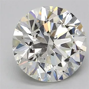 3.01 Carat Round J SI1 Natural Diamond
