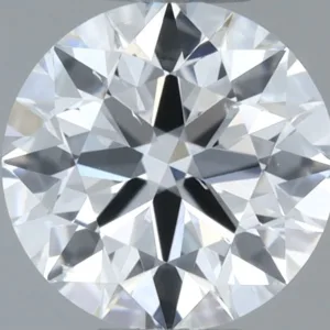 0.47 Carat Round D SI1 Natural Diamond