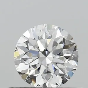 0.5 Carat Round F VVS2 Natural Diamond