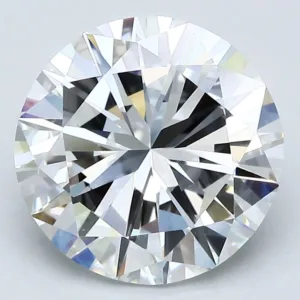 3.52 Carat Round F VS1 Natural Diamond
