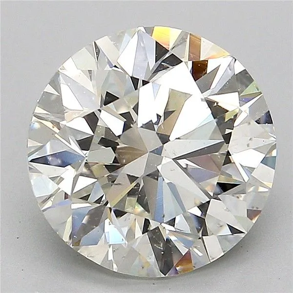 4.5 Carat Round J SI2 Natural Diamond 1 4.5 Carat Round J SI2 Natural Diamond
