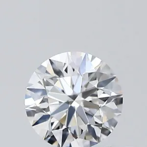0.38 Carat Round E VVS1 Natural Diamond