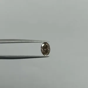 1.01 Carat Oval Fancy Deep Orange VS2 Natural Diamond