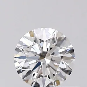 0.42 Carat Round F VVS1 Natural Diamond