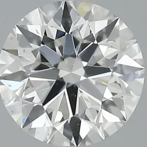 0.6 Carat Round H SI1 Natural Diamond