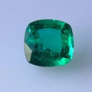 2.46 Carat   CUSHION EMERALD
