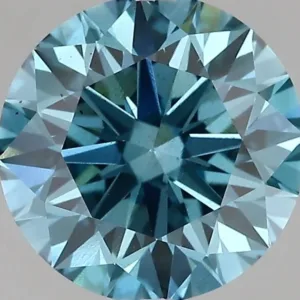 3.11 Carat Fancy Vivid Blue VS2 ROUND Lab Diamond
