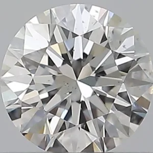 0.42 Carat Round H SI1 Natural Diamond