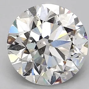 1.7 Carat Round F SI2 Natural Diamond