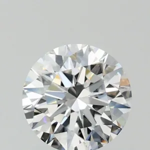 0.52 Carat Round F VS1 Natural Diamond