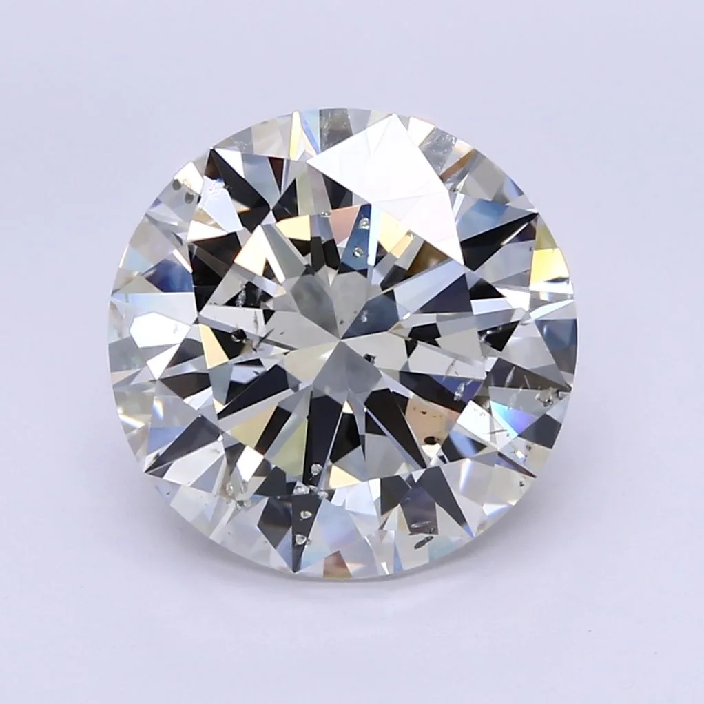 5.01 Carat Round G SI2 Natural Diamond