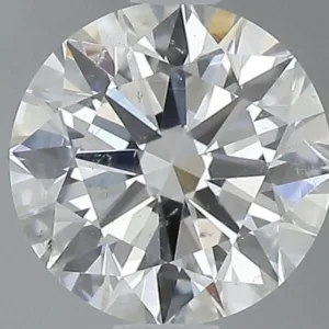 0.6 Carat Round H SI2 Natural Diamond