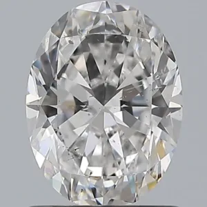 1 Carat D SI1 OVAL Diamond
