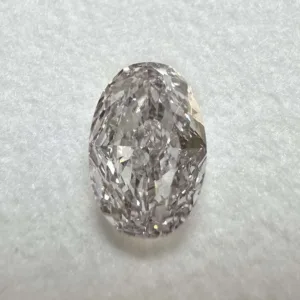 0.8 Carat Oval Very Light Pink SI1 Natural Diamond